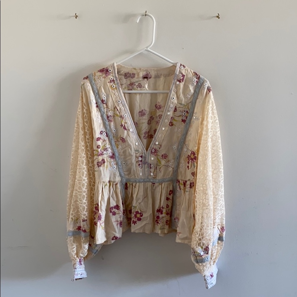 Free People Flowy Top